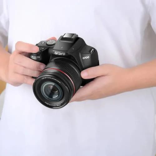 ORDRO 64MP 18X Optical Zoom Camera - 3" flip screen 3