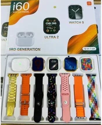 12 in 1 - i60 Suit Extreme Smart Watch Set-Boxed 2