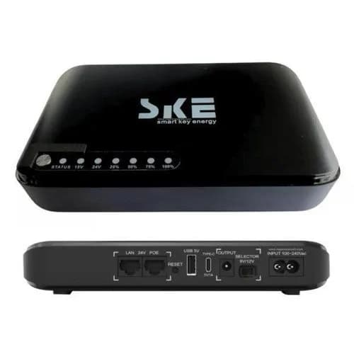 SKE POE-830P Mini DC UPS POE Router Power Bank 20000mAh 7
