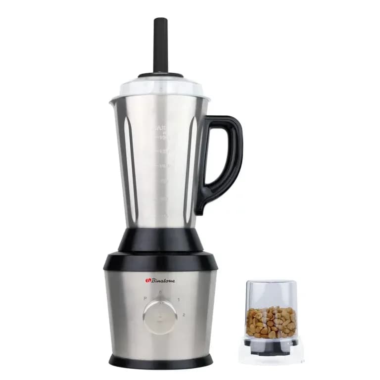 Binatone Stainless Steel Blender With Grinder Blg 605 Ss 3