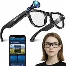 Smart Recording Glasses HD Video Translation ChatGPT ENC 3 Lens 2