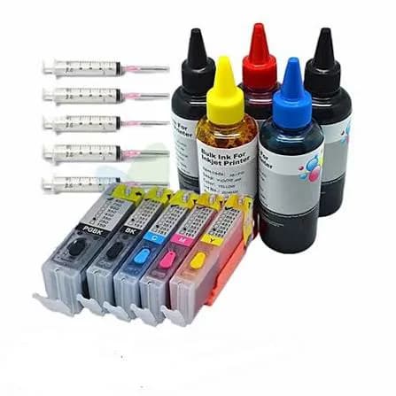 Canon Refill Ink Set for Pixma 7240 Cartridges 5