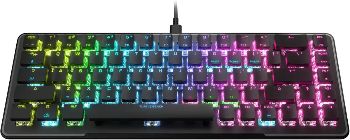 Turtle Beach Vulcan Ii Mini 65% Optical Gaming Keyboard – Tbk-3001-01-us
