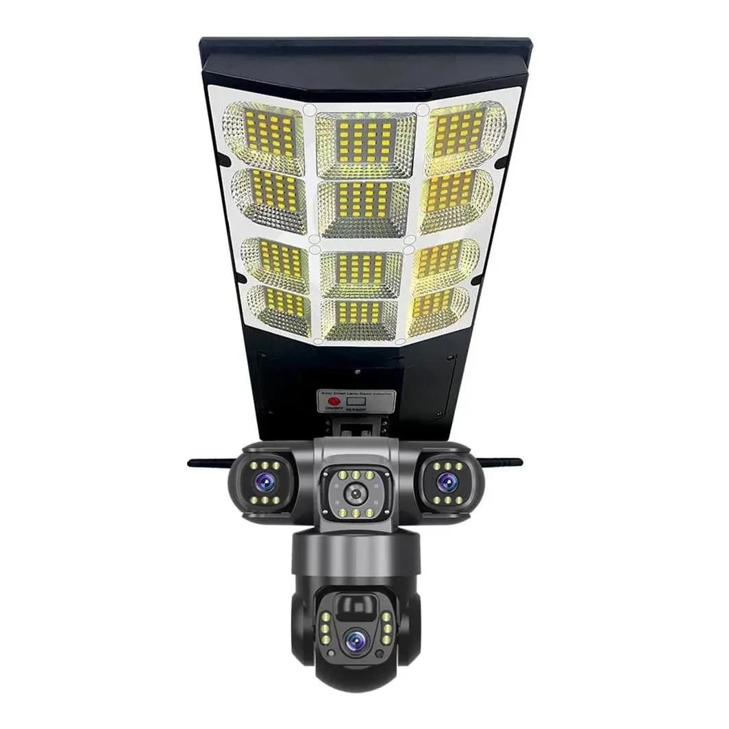 Solar Integrated Waterproof Street Full Light HD Security Camera