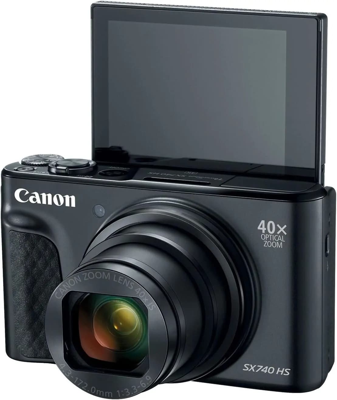 Canon PowerShot SX740 HS Digital Camera Black 4