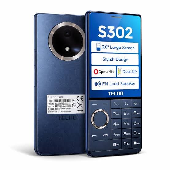 Tecno S302 Dual Sim Button Phone 2