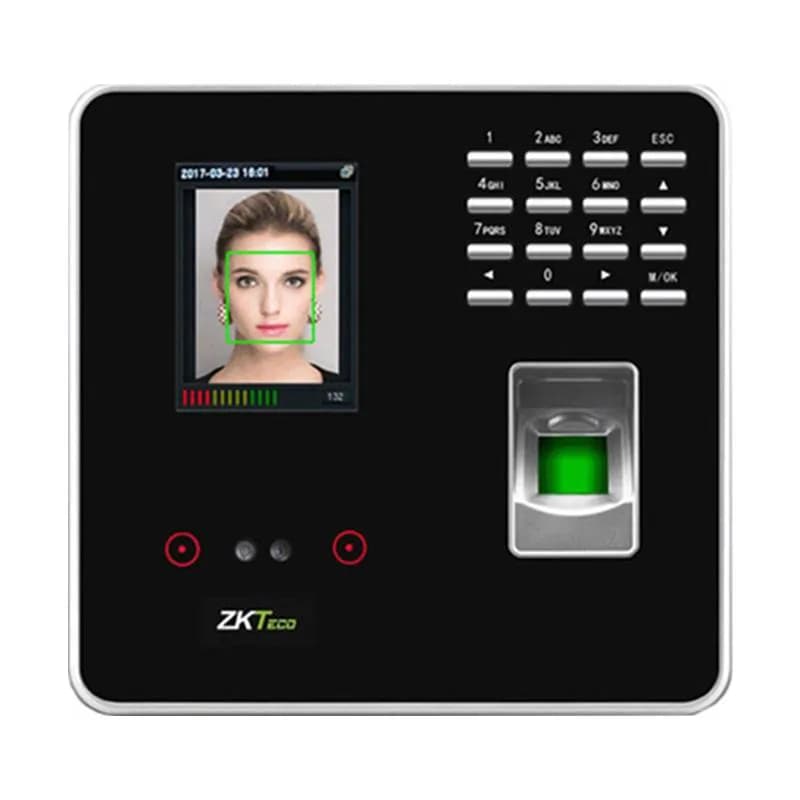 ZKTeco Biometric Fingerprint Attendance Machine with Face Recognition 2