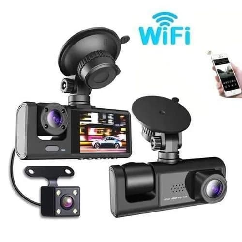 3CH Car DVR Camera Rearview Mirror Dashcam Full Color HD Motion 2