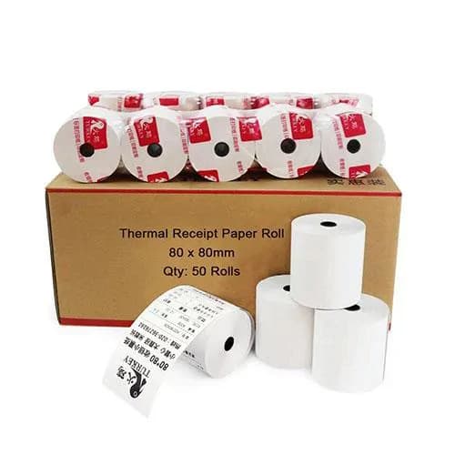 80mm Thermal POS Receipt Printer Paper – 50 Rolls 4