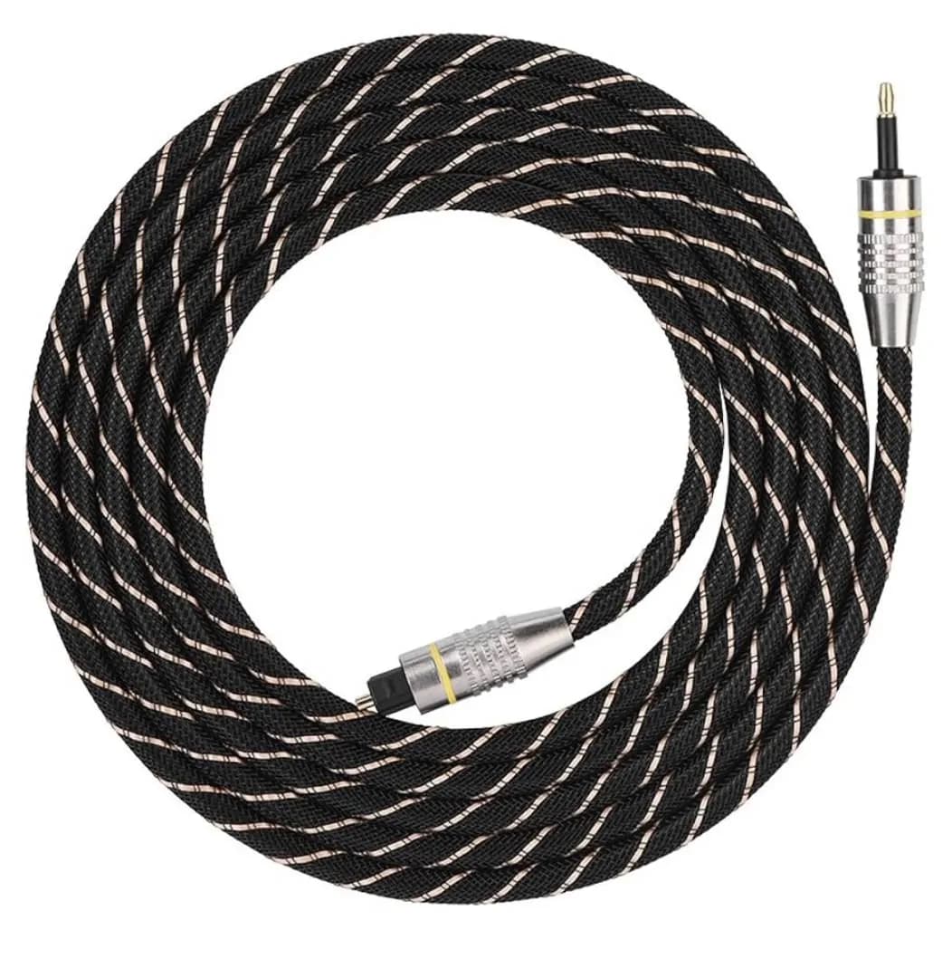 Spdif To 3.5mm Optic Male Digital Optical Fiber Audio - 1.5m 2