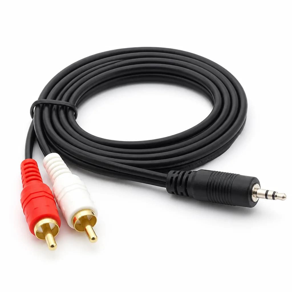 Aux 3.5mm Jack To 2 Rca Phone Cable