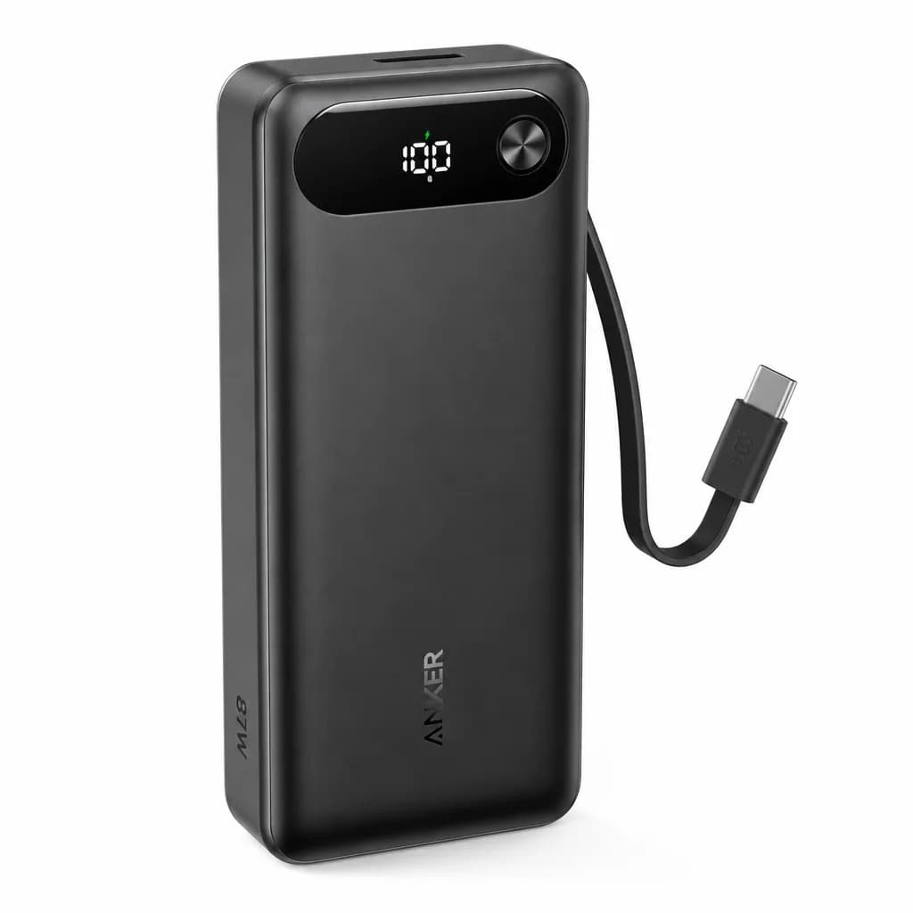 Anker Laptop Power Bank  Builtin Usb c Cable 20000mAh 87w