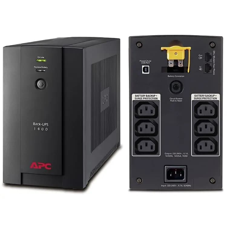 APC Back-UPS 1400VA 230V AVR IEC Sockets 4