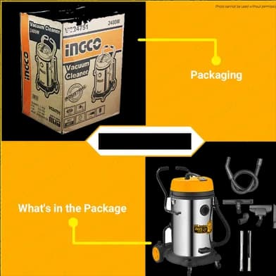 Industrial Vacuum Cleaner Wet And Dry - 75L 4