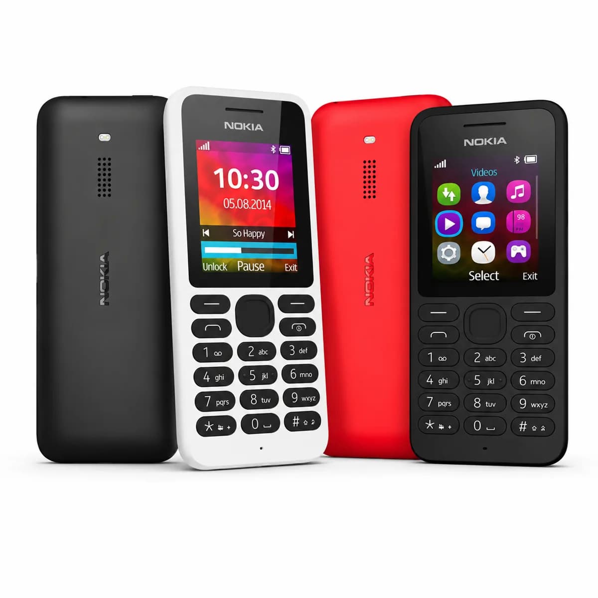 Nokia 130 Button Phone 1.8 Inch 1020mAh 2
