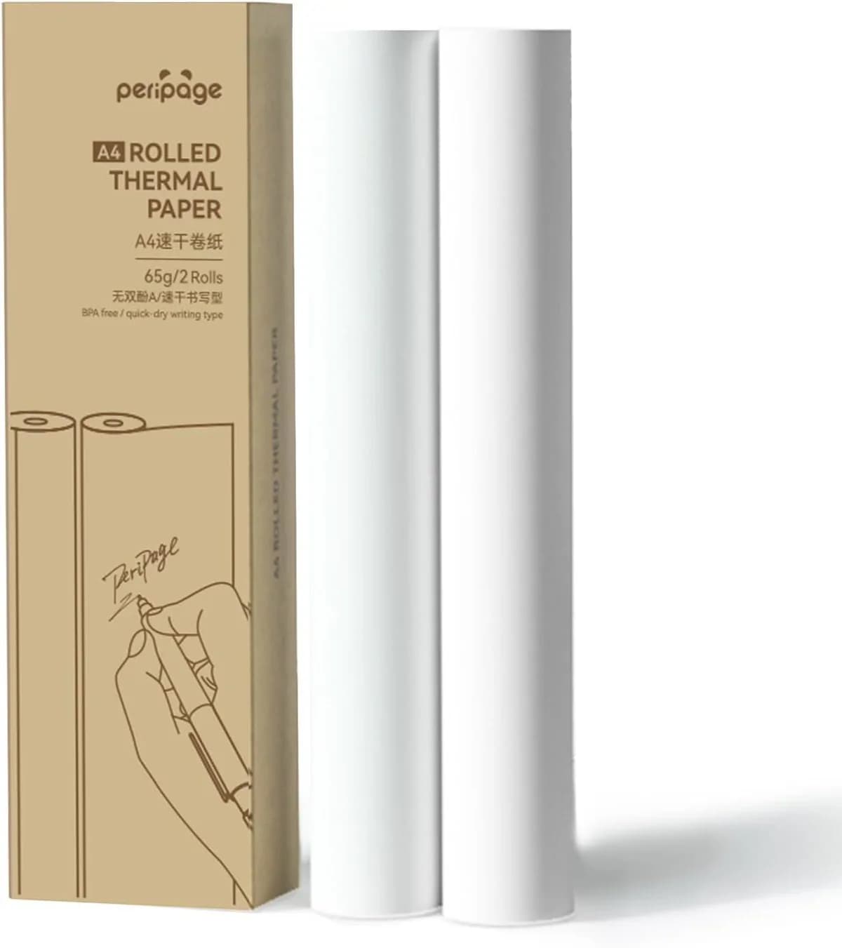 Peripage A4 Thermal Roll Paper for Mini Inkless Printers 4