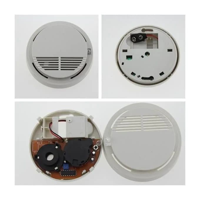 Wireless Smoke Detector Home Security Fire Alarm Sensor 4