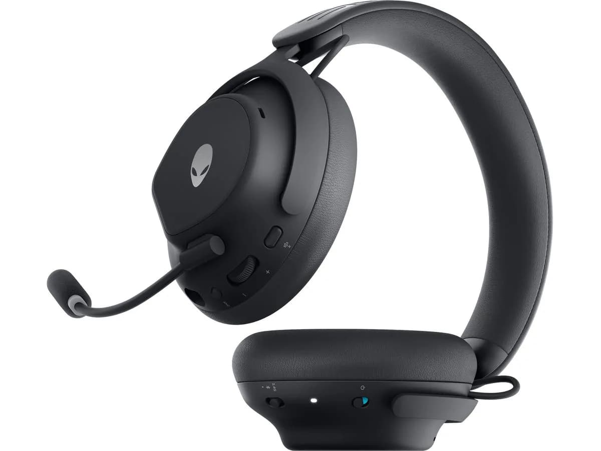 Share this product    Alienware Pro Wireless Gaming Headset With Two-mic Ai Noise Cancellation Bluetooth 5.3, Audio Output 20 Hz 4