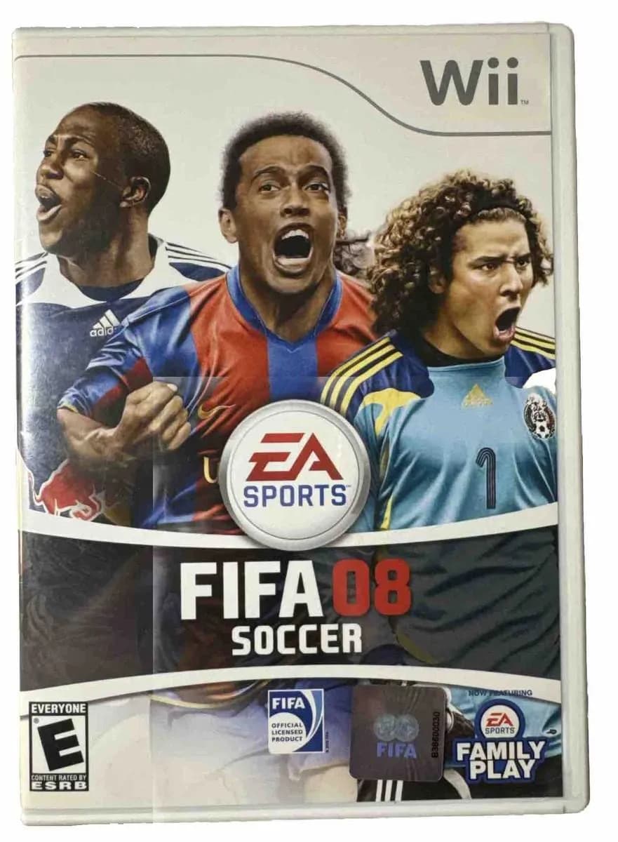 FIFA 08 Nintendo Wii 2