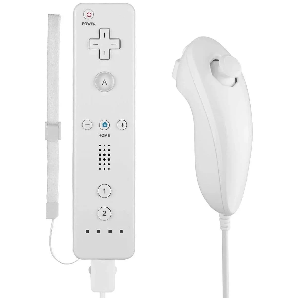 Nintendo Wii Remote And Nunchuk Controller 6