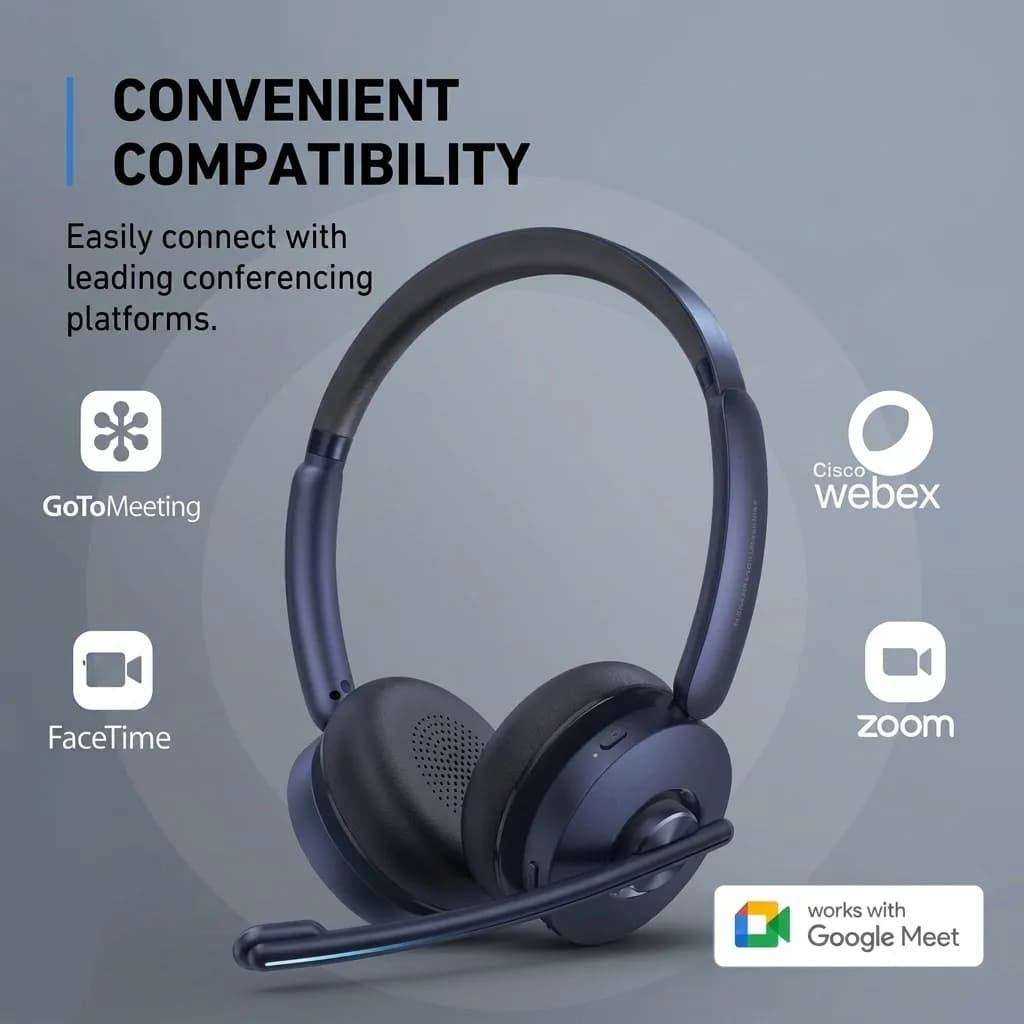Anker PowerConf H700 Bluetooth headset 4