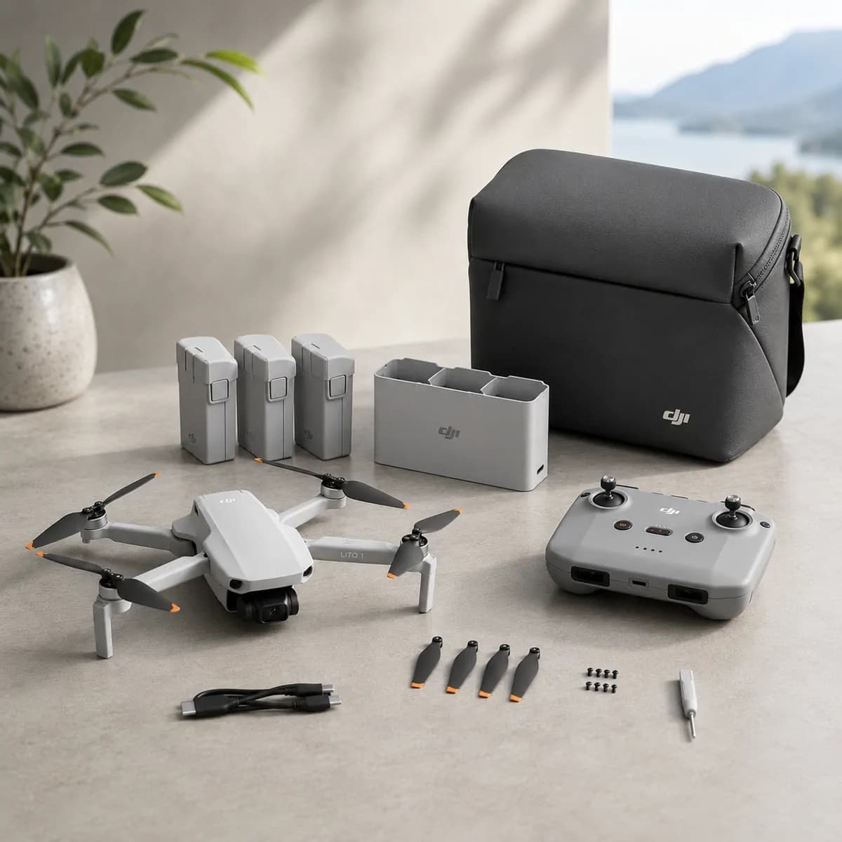 DJI Lito 1 Fly More Combo (DJI RC-N3) 3