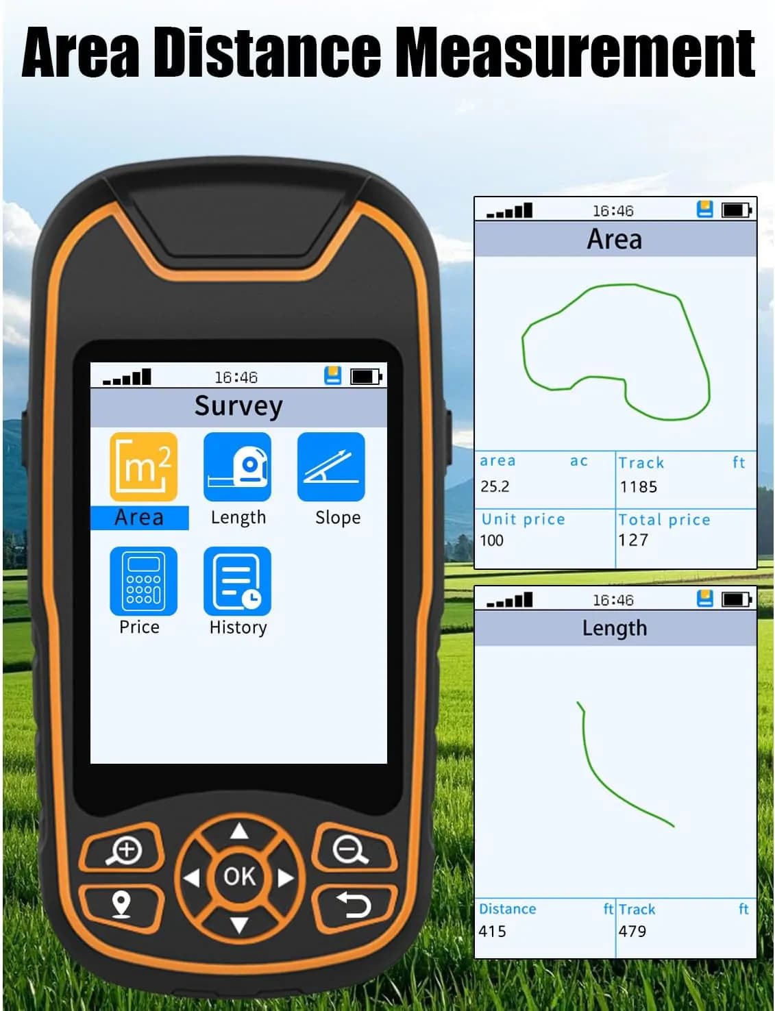 A8 Portable GPS Handheld Navigator with US Topographic Maps 8
