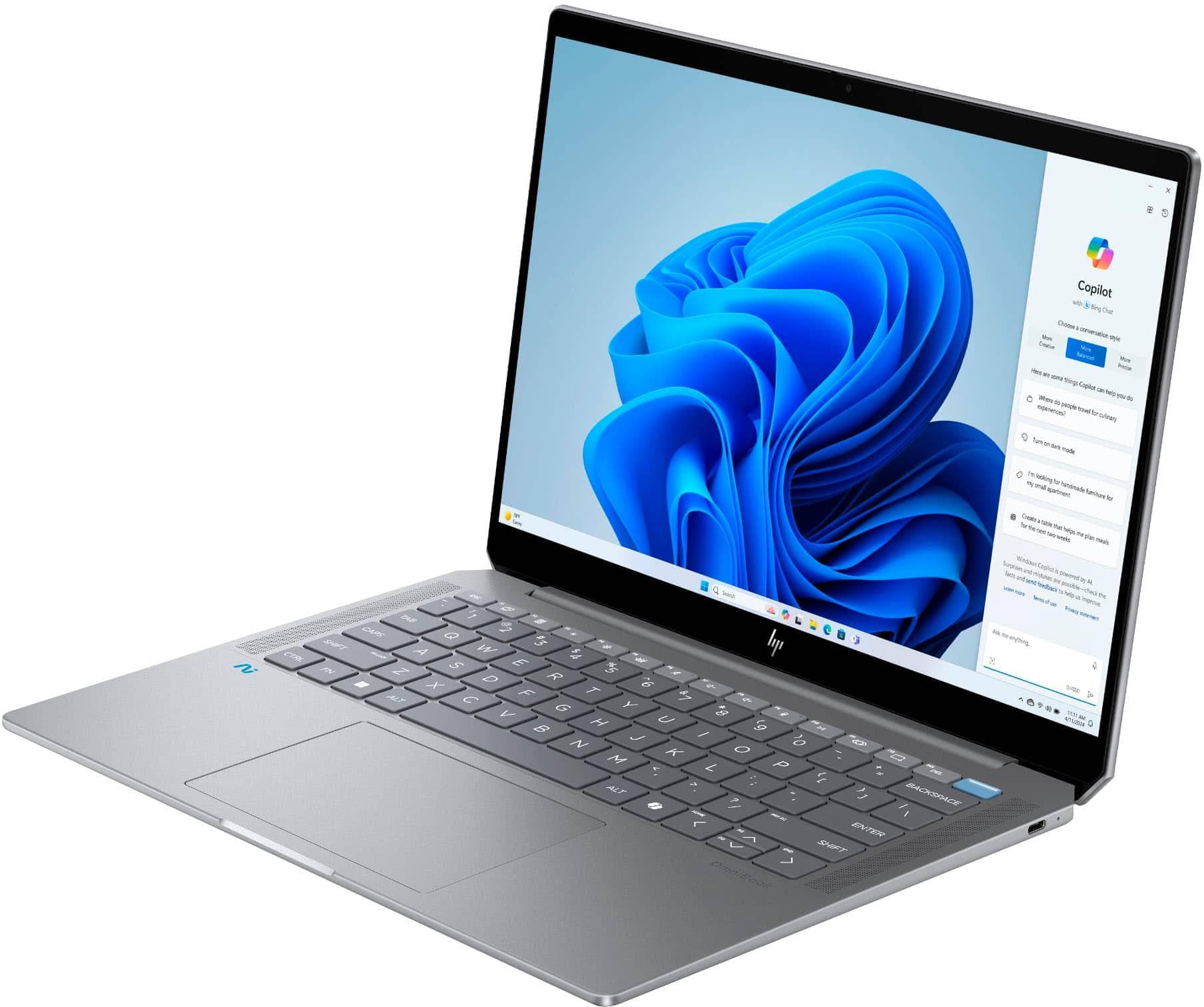 HP OmniBook Ultra 14-fd0023dx 32GB LPDDR5X 2TB Plce 14 inch Windows 11 3