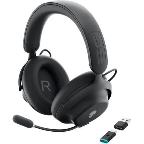 Share this product    Alienware Pro Wireless Gaming Headset With Two-mic Ai Noise Cancellation Bluetooth 5.3, Audio Output 20 Hz 2