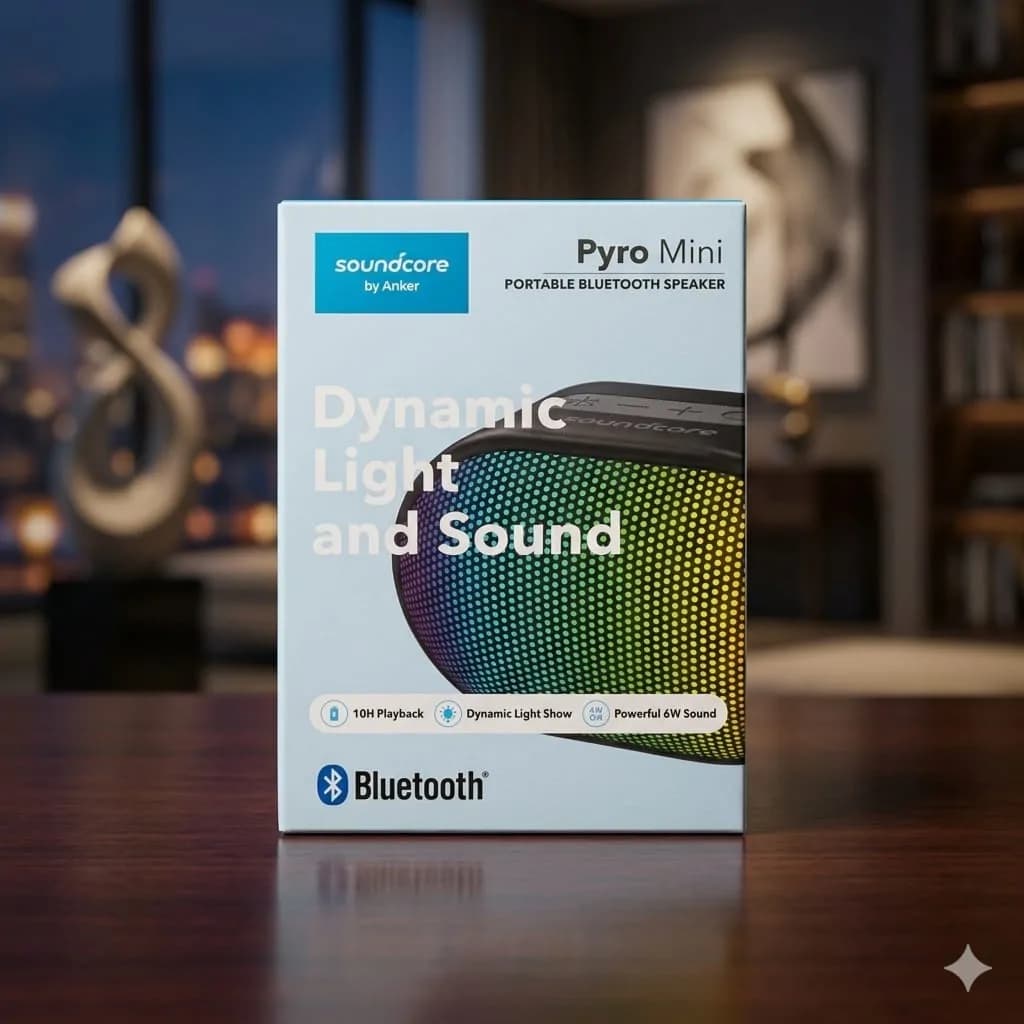 Anker Soundcore Pyro Mini Portable Compact 6W Bluetooth Speaker 3