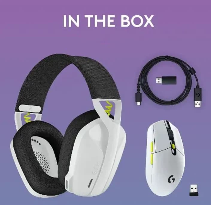 Logitech  G304 + G435  Wireless Gaming Comb 3
