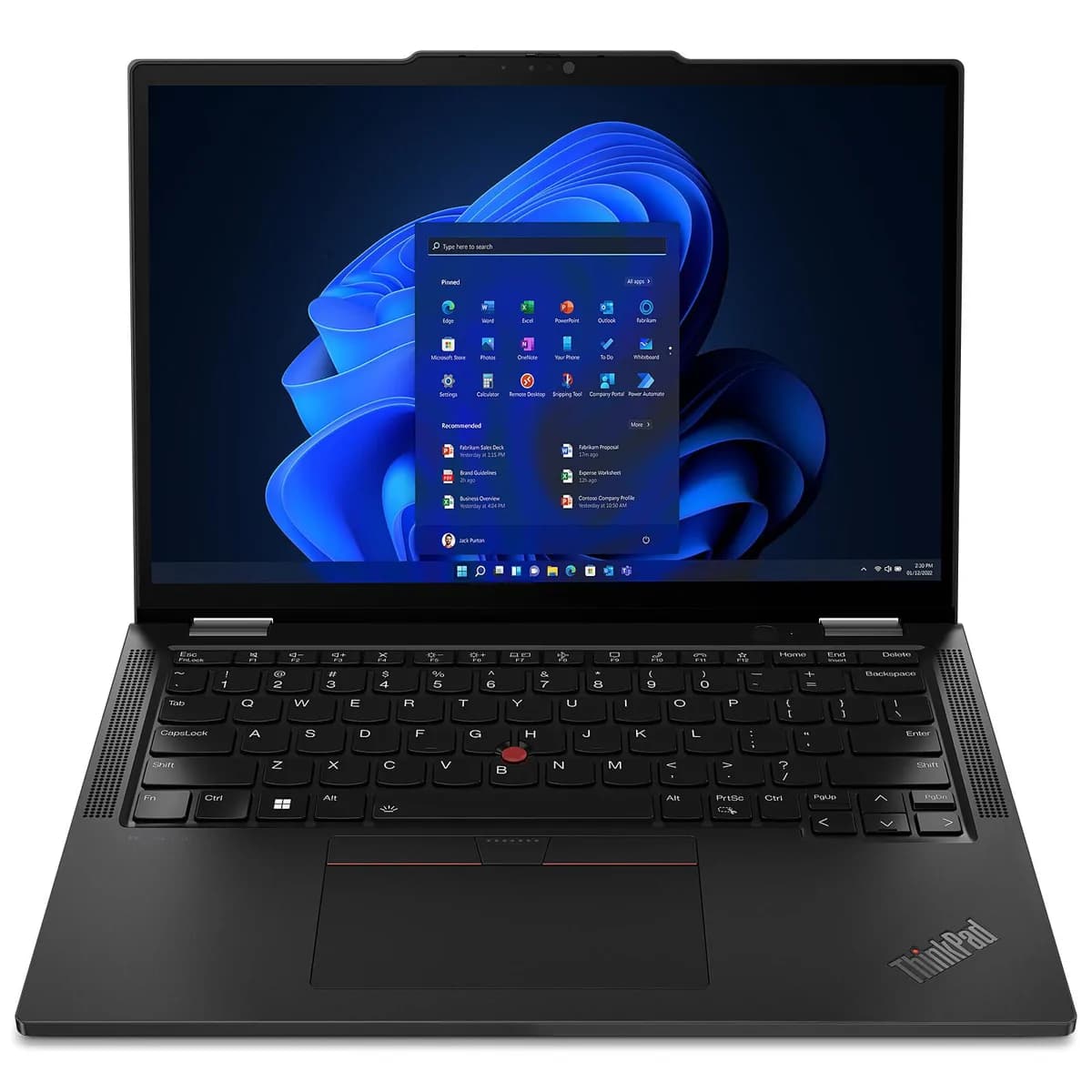 Lenovo ThinkPad X13 2-in-1 Gen 5 Intel Core Ultra 7 155U Processor 16GB LPDDR5X-6400 RAM 1TB PCIe SSD Windows 11 Pro 13-Inch
