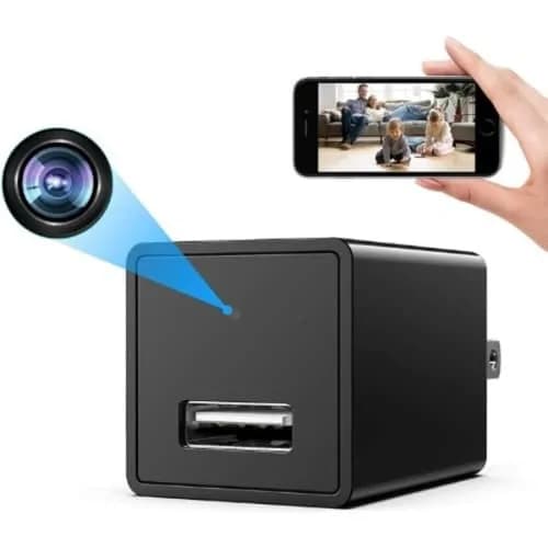 1080p Mini USB Wall Camera Charger