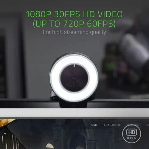 Razer Kiyo 1080p Streaming Webcam With Ring Light 3