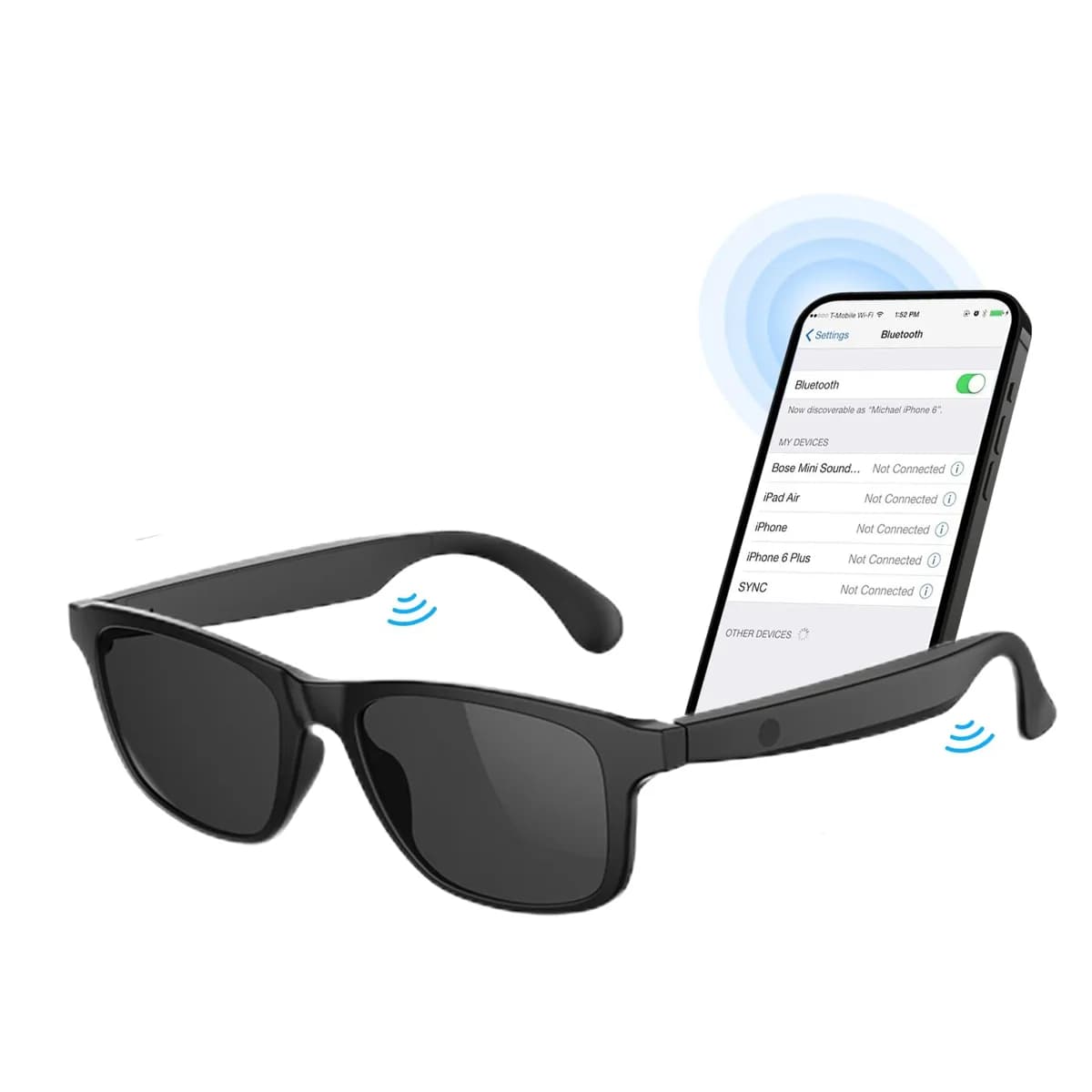 HD Bluetooth Sunglasses Phone Calls-play Music-photography 2