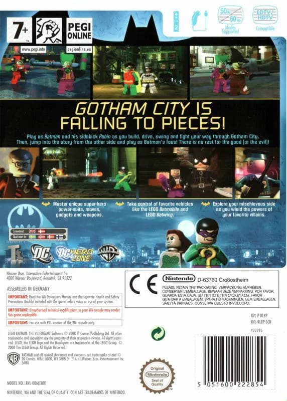 LEGO Batman: The Videogame Nintendo Wii 2