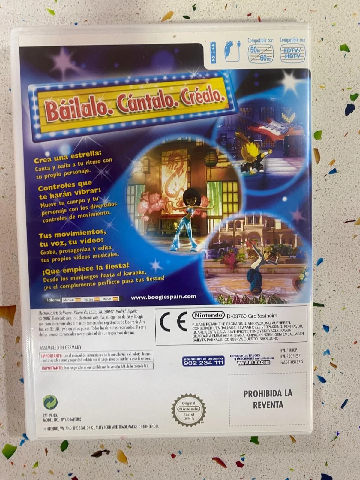 Boogie Nintendo Wii Karaoke and Dance Game Pal 2