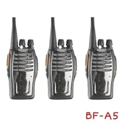Baofeng BF-A5 5W Walkie Talkie Two-Way Radio 400-470MHz – 3 Pieces 5