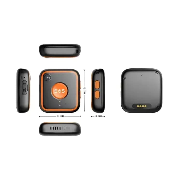 Mini 4G SOS GPS Pendant with Camera 2