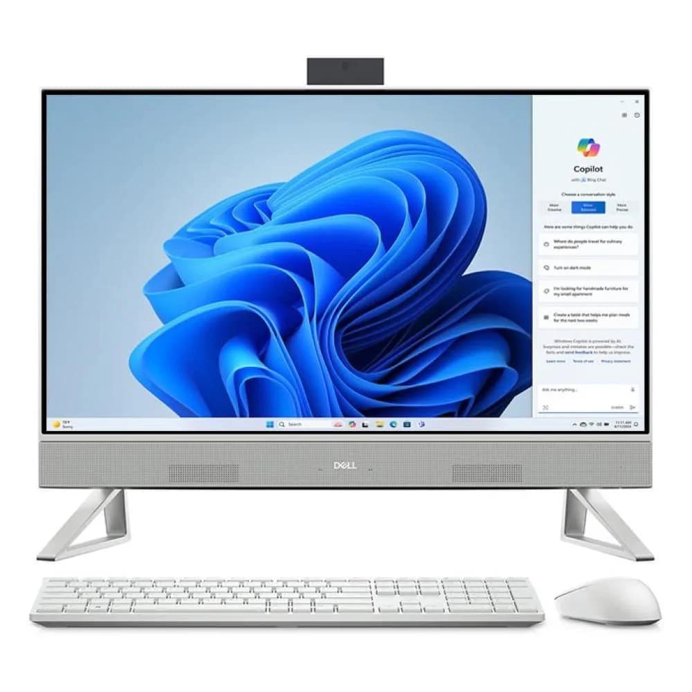 Dell 24 All-in-One Desktop Intel Core 7 355U Processor 16GB DDR5 RAM 1TB PCIe Windows 11 Home 23-Inch 4