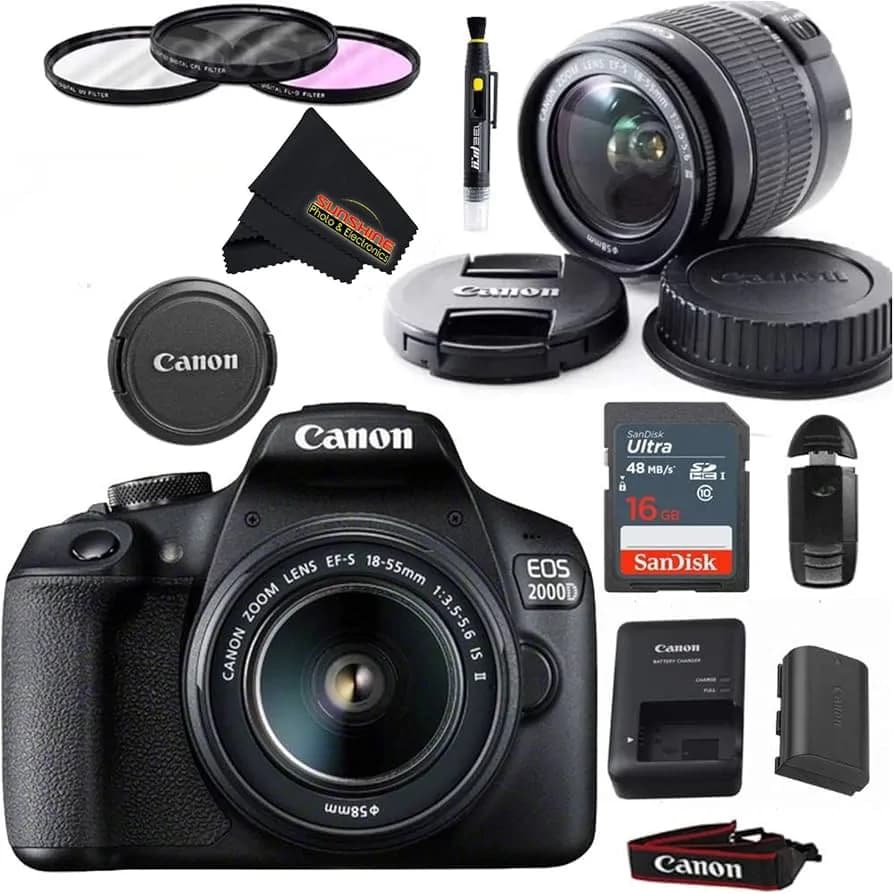 Canon Camera Eos 2000D Kit 2