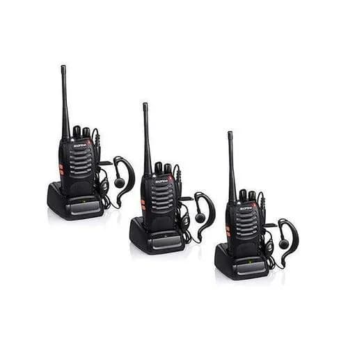 Baofeng BF-888S Walkie Talkie Two-Way Radio 3 Pieces – Black 3