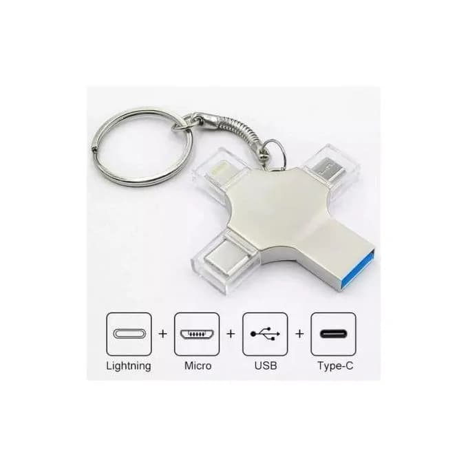 4-in-1 OTG USB 3.0 Flash Drive 32GB 4