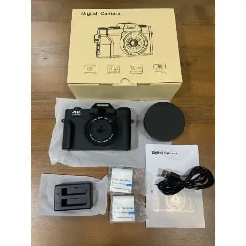 Professional 48MP Wi-fi 180 Flip - 4k Full HD Digital Video Camera 4