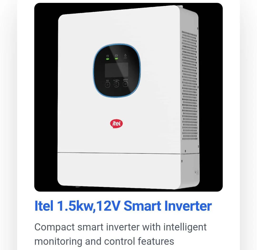 itel Energy 1.5KVA Hybrid Solar Inverter 4
