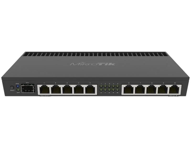 MikroTik RB4011iGS+RM 10-Port Gigabit Router with 10G SFP+ 4