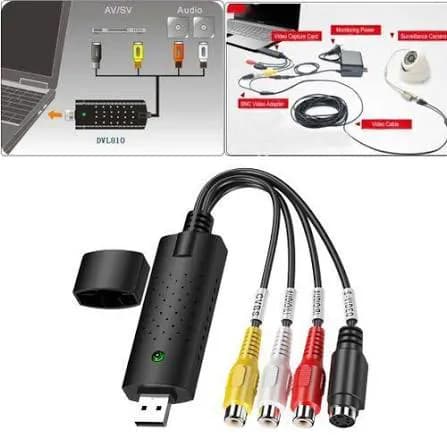 EasyCAP USB DVR Video Adapter with Audio Cable 3