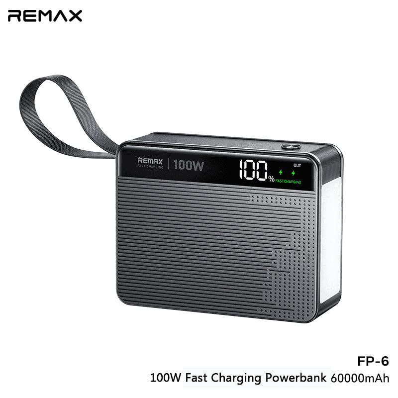 REMAX FP-6 60000mAh LED Fast Charging Power Bank (100W + 22.5W) 4
