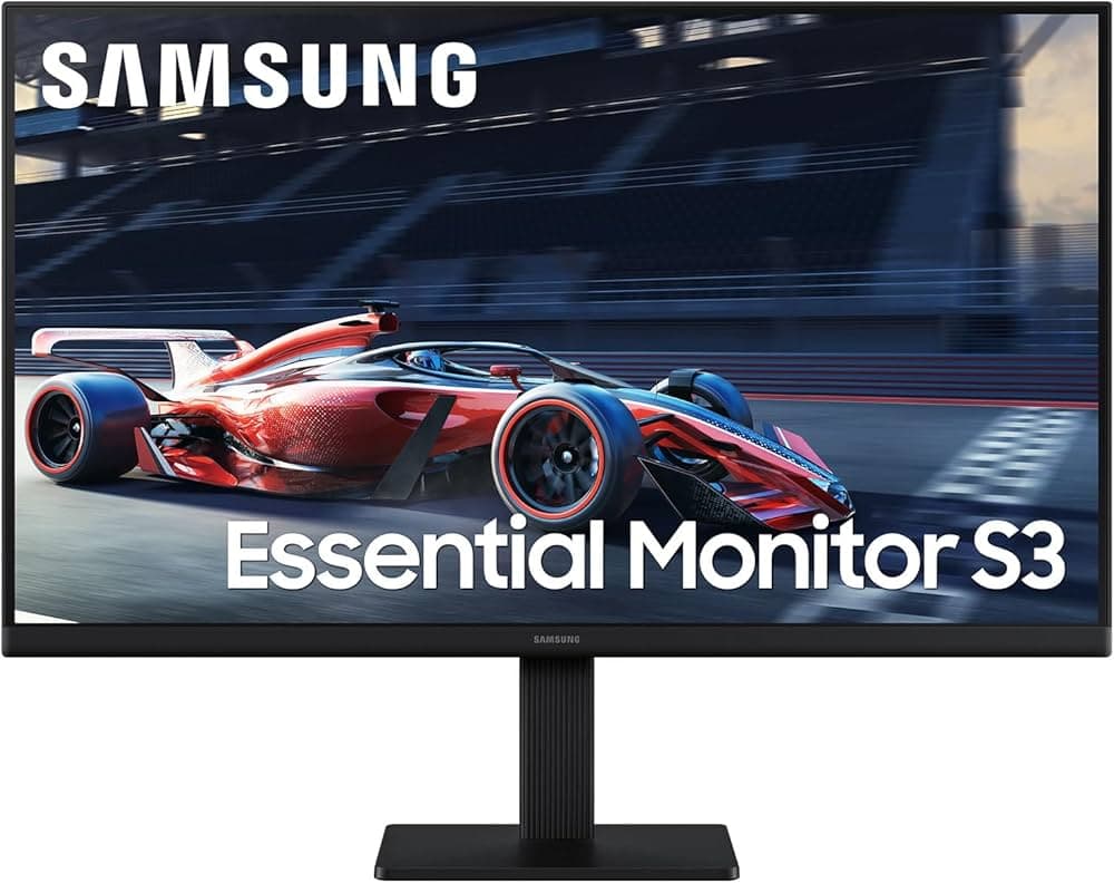 SAMSUNG 24" Essential Monitor S3 S30GD 100Hz Full HD IPS (1920 X 1080), HDMI, VGA