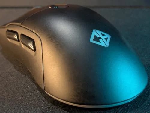 Classic Led Gaming Rechargeable Wireless Mouse- Black 3